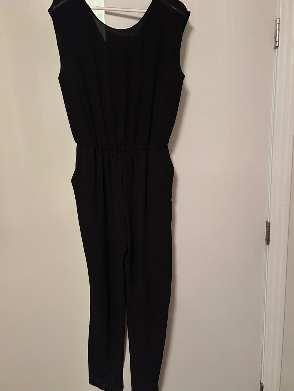 Zara Black Women's Sleeveless Jumpsuit
